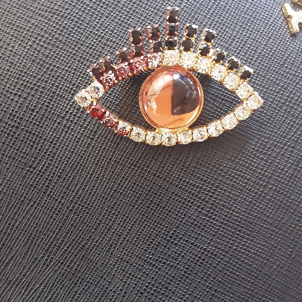 VINTAGE Eye Protection  brooch